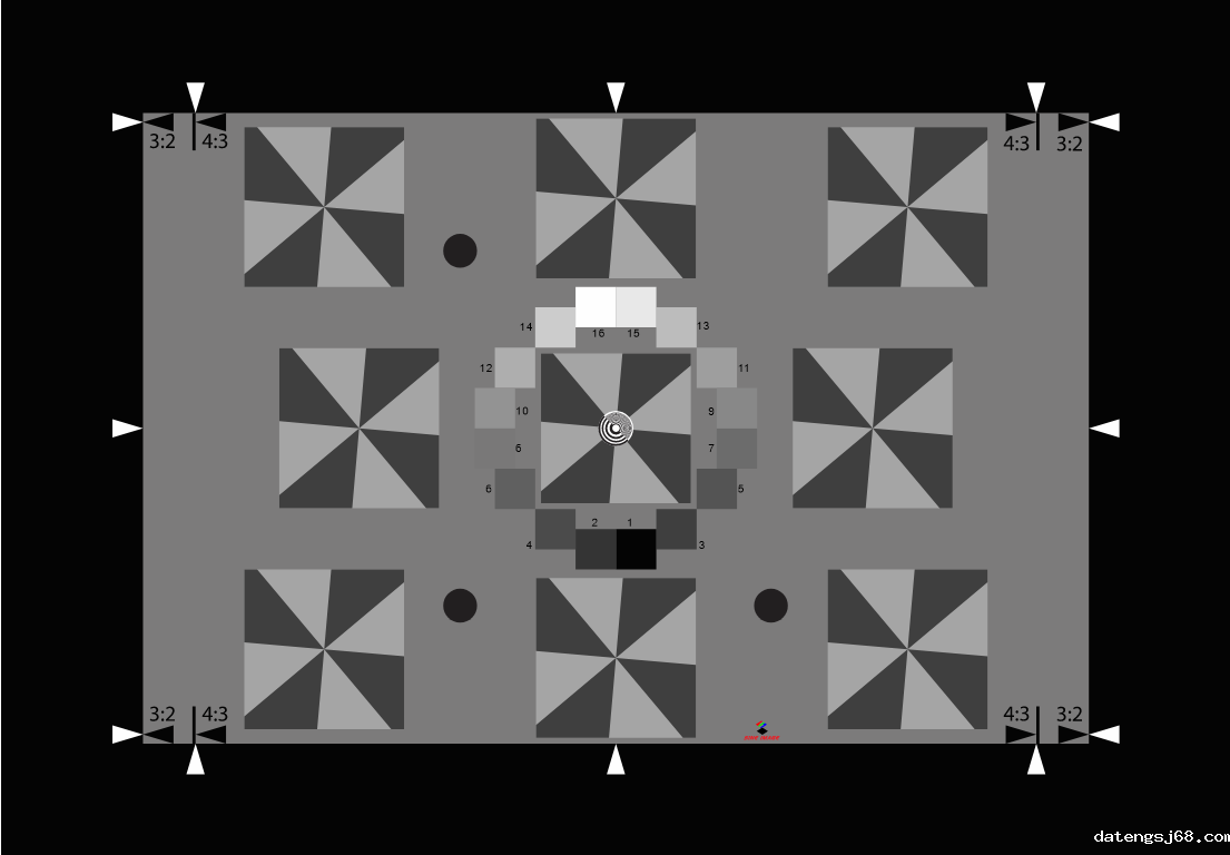 ISO 12233:2023 e-SFR测试卡